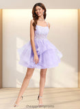 Tess Ball-Gown/Princess Sweetheart Short Tulle Homecoming Dress STIP0025677