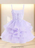 Tess Ball-Gown/Princess Sweetheart Short Tulle Homecoming Dress STIP0025677