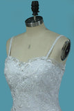 2024 Gorgeous Wedding Dresses Spaghetti Straps Mermaid/Trumpet With PK8F6GJZ