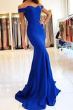 2024 Evening Dresses Mermaid Off The Shoulder Spandex PHJSG2PH