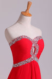 2024 Beaded Sweetheart Neckline & Waistline Homecoming Dresses PQT9QZFQ