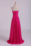 2024 Sweetheart Bridesmaid Dresses A-Line Floor Length PGYQXPKJ