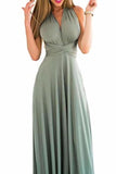 Sexy Variety-Style Elegant V-Neck Pleated Pleated Evening Sleeveless Back Cross PDYHKN3G