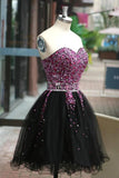 2024 Sweetheart Homecoming Dresses A Line Tulle PXFQQ2TX