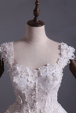 2024 Wedding Dresses Off Shoulder With Handmade Flowers And P6ZAMQXB