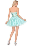 2024 Homecoming Dresses A-Line Boat Neck Short/Mini Beaded P29MRREZ