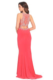 2024 Spandex Scoop With Beading Prom Dresses P5KBHHL8