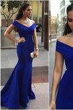 Pd01075 Charming Cap-Sleeves Mermaid Evening Dress Satin Noble Pleat Prom Dresses